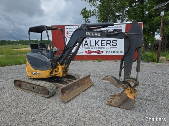 John Deere 35D Mini Excavator