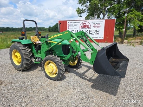 2009 John Deere 5055E 4x4 w/Ldr