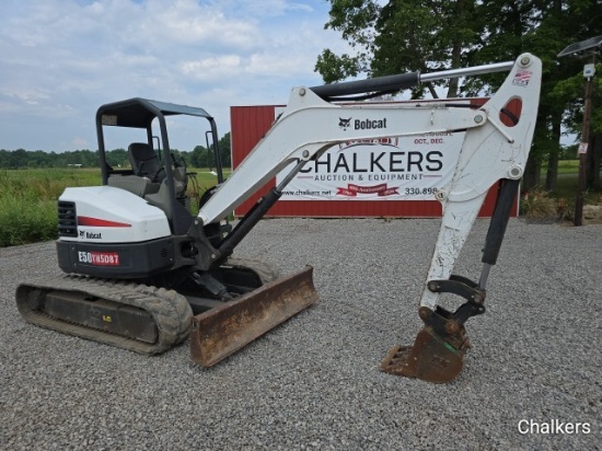 2017 Bobcat E50 Excavator