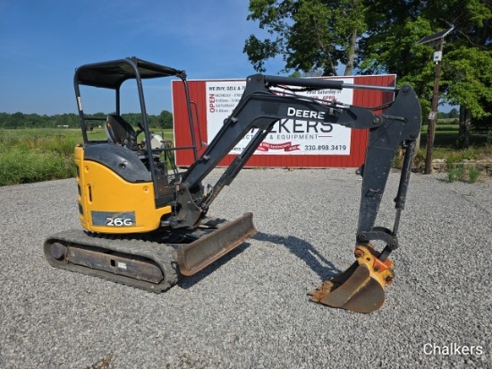 2019 John Deere 26G Excavator