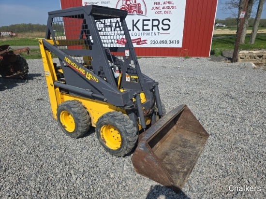 2000 New Holland LS120 skid steer