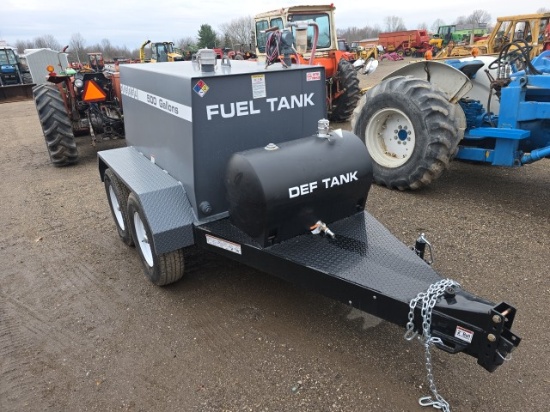 Industrias Americas 500 Gallon Diesel Fuel Trailer
