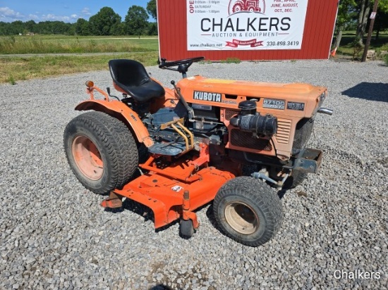 Kubota B7100 2wd w/Belly Mower