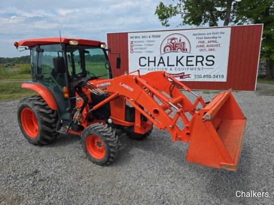 2015 Kubota L3560 4x4 w/Cab/Ldr