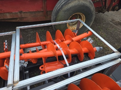 PABREAK QT Post Hole Digger w/3 Augers