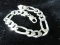 Heavy Sterling Silver 8” Bracelet