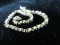 Sapphire Gemstone .925 Silver Tennis Style Bracelet