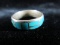 Signature Vintage Sterling Silver Turquoise Stone Ring