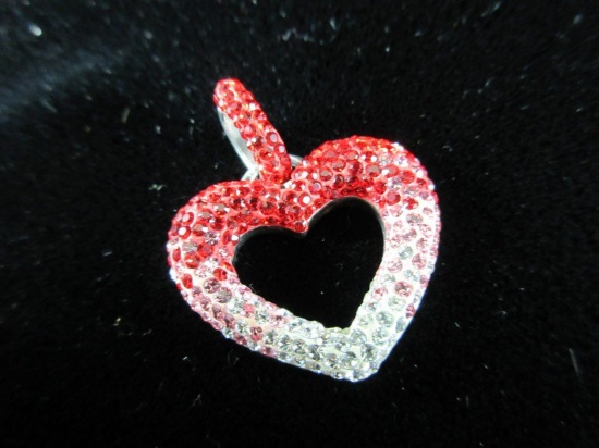 Heart Themed Pendant: .925 Silver