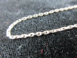 24” Sterling Silver Necklace