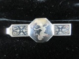 Vintage Siam Sterling Silver Tie Clip