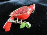 Vintage Enamel Napier Cardinal Pin