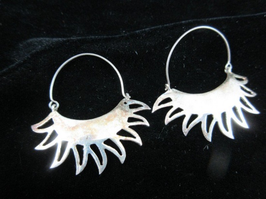 Sterling Silver Earrings Dangle Style