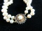 Sterling Silver Vintage Pearl Necklace