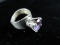 Amethyst Gemstone Sterling Silver Ring Old Mexico