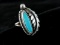 Vintage Turquoise Stone Sterling Silver Ring