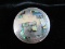 Old Antique Mexico Sterling Silver Abalone Inlay Pin or Pendant
