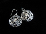 .75” Sterling Silver Earrings