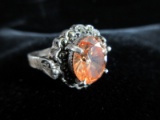 Gemstone Ring: Sterling Silver