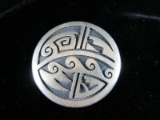 Vintage HOPI Sterling Silver Pin or Pendant