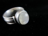 Moon Stone Sterling Silver Vintage Ring