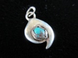 Antique Native American SS Charm/Pendant