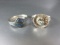 Lot of Two Vintage Sterling Silver Rings As Shown