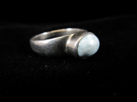 Natural Stone Sterling Silver Vintage Ring
