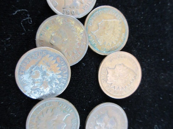 Indian Penny lot As Shown