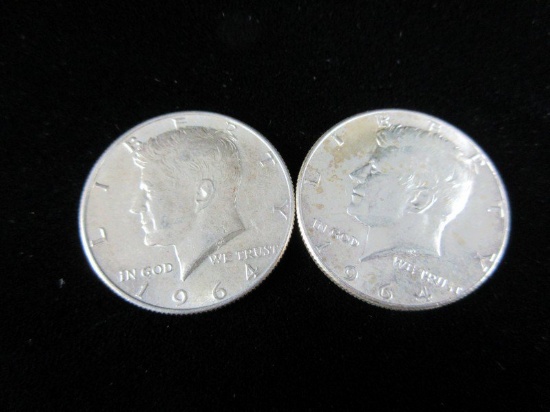 Silver Half Dollar Lot of Two