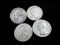 Silver Quarter Dollar Lot OF Four