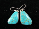 Native American Sterling Silver Dangle Earrings