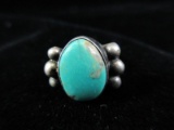 Vintage Turquoise Stone Ring