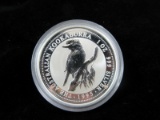 1oz .999 Fine Silver Kookaburra