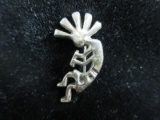 Native American Sterling Silver Dancer Pendant