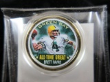 Brett Favre Collector Coin