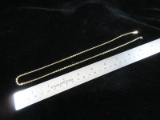 14K Gold 20” Necklace