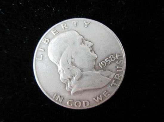 1958 Silver Half Dollar