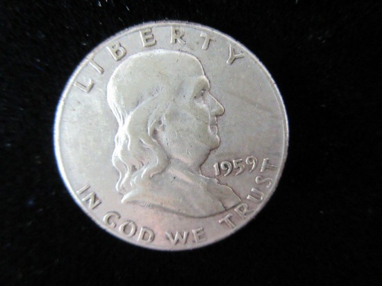 1959 Silver Half Dollar