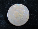 1937 Copper One cent Coin