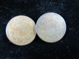 1964-5 Two Cent Coins