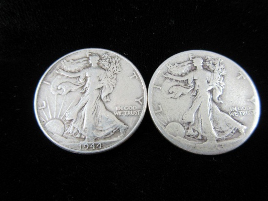 Silver Half Dollar Lot of Two