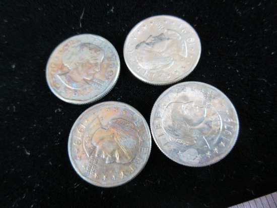1.00 coin lot of 4