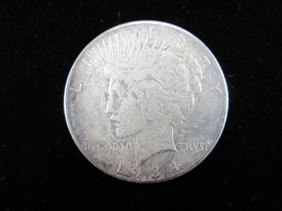 Old U.S. Silver Dollar as Shown