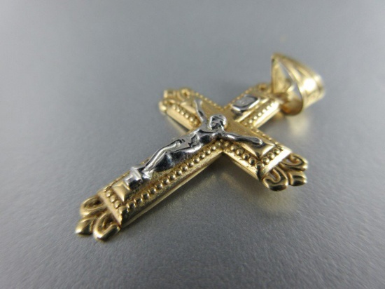 14K Gold Cross Pendant ( Found It)