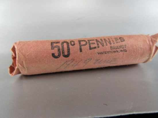 1949 Uncirculated Penny Roll