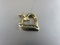 10K Yellow Gold Diamond Gemstone Pendant