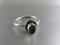 Peridot Gemstone Sterling Silver Ring