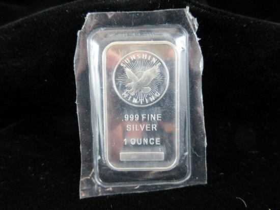 1oz .999 fine Silver Bar