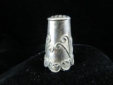 Vintage Sterling Silver Thimble